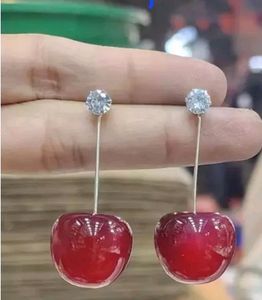 Cherry Drop Earrings
