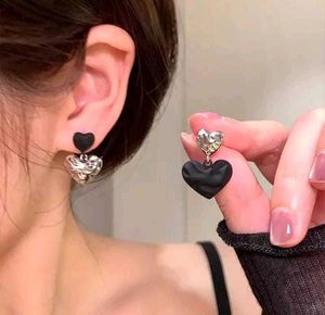 Heart Drop Earrings