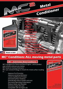 Car &amp; Bike Metal Conditioner Squared MC2 Bottle