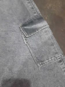 Gray Denim Pants Used Once