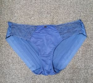 Blue Silk Panty