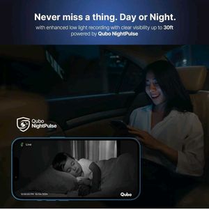 Qubo Smart 360° 3MP [2K] Wi-Fi Camera @ 1299/-