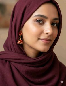 Elegant Maroon Scarf