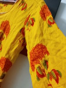 Yellow Kurti