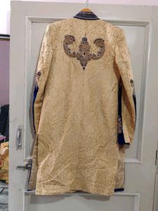 Mustard Sherwani