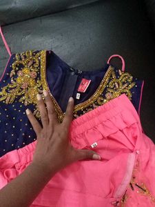 Ghagra Choli Rose