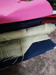 Fabric Pieces - polyester  95 Piece saree fall