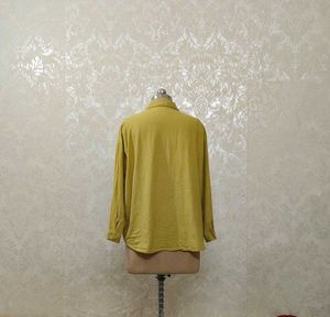 Olive Green Pocketed Shirt
