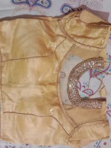 Elegant Golden Blouse