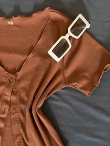 Cute Brown Top