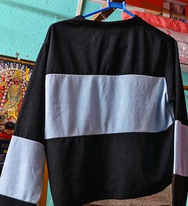 Stylish Color Block Sweatshirt