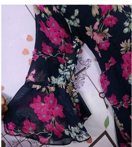 Price Drop Printed Top