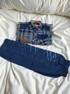 Boys Shirt & Pant Set