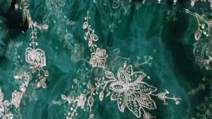 Rashmika Mandana Green saree  💚