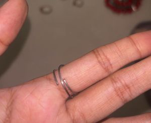 Autosizing Double Ring Set