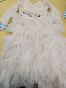 Size 32 Party Wear Long Frock For Girls