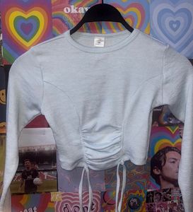 Cute Light Blue Long Sleeve