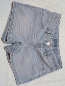 Light Wash Denim Shorts