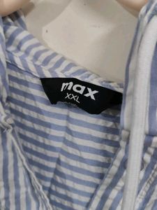 Striped Hoodie Shirt