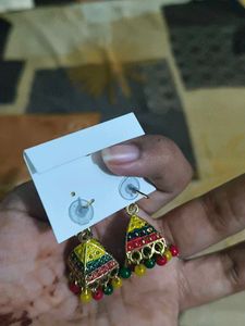 Ethnic Jhumka Earrings
