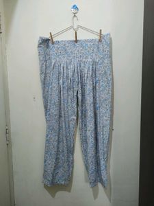 Pink Floral Mango Print Kurta Pajama Dupatta White