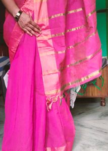 Pink saree