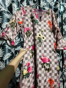 libas M Floral Print Kurta