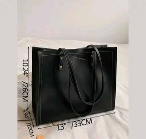 Chic Black Tote Bag