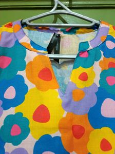 Multicoloured Short Kurti
