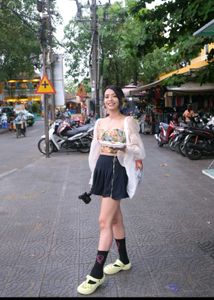 Black Pleated Kpop Skirt