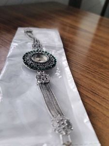 Green Stone Watch
