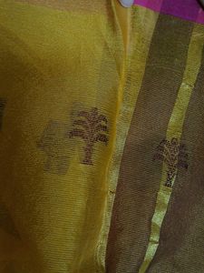 Yellow Colour Saree
