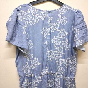 Floral Print Mini Dress