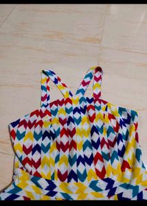 Fun &amp; Flirty Colorful Mini Dress