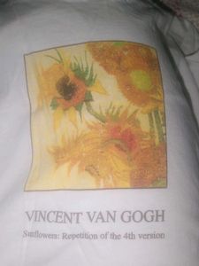 Van Gogh Sunflower Graphic Tee