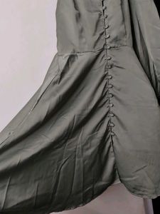 Elegant Green Midi Dress