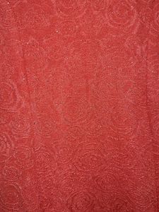 Coral Sleeveless Party Dress