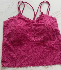Red Lace Bralette