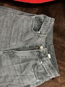 Ripped Wide Leg Jeans