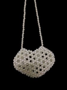 Beaded Heart ❤️ Shape Bag