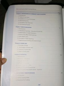 COMMUNITY HEALTH NURSING MANUAL THE TRAINED NURSES