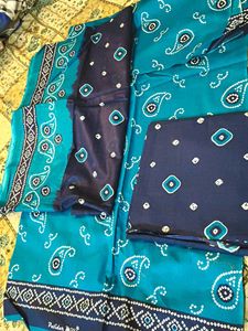 Bandhni Dress Material
