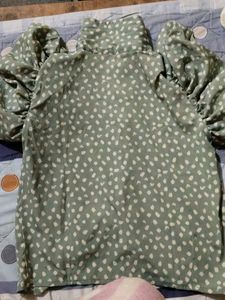 Cute Polka Dot Blouse