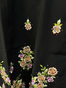 Embroidered Black Salwar Kameez Suit