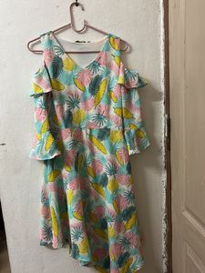 Forever Glam Tropical Dress