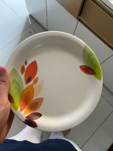 Floral Dinner Plates - Set of 3plates