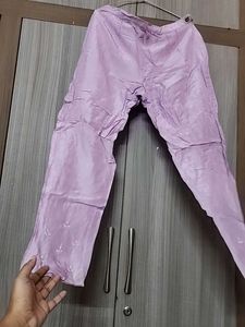 Lavender Kurti Suit Set