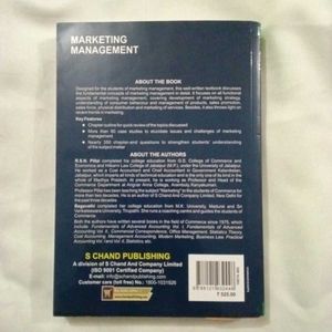 Marketing Management Textbook