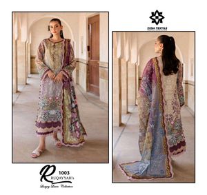 Pakistani Cotton Unstitched Dress Material