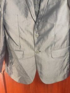 Peter England Stylish Gray Blazer